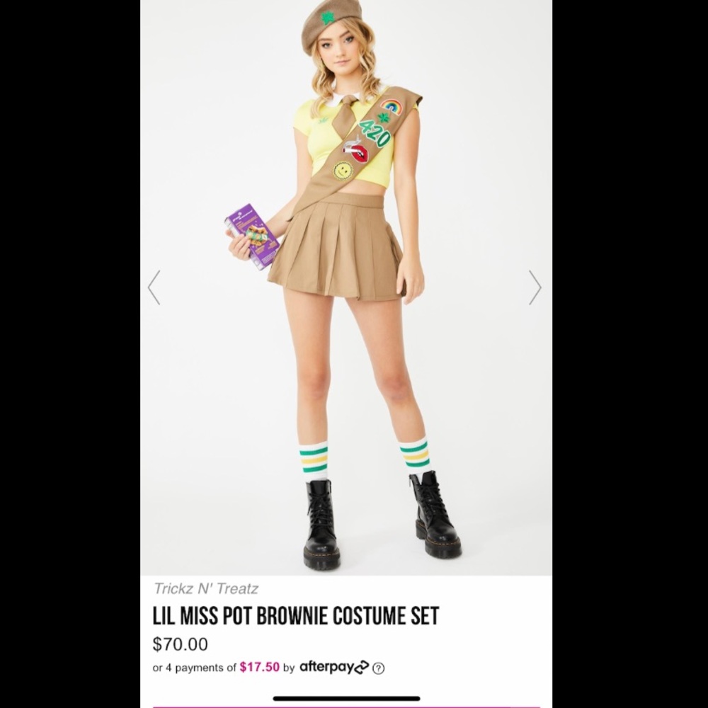 Little Miss pot brownie